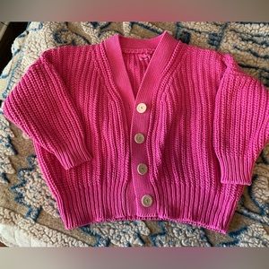 Babaa hibiscus cardigan